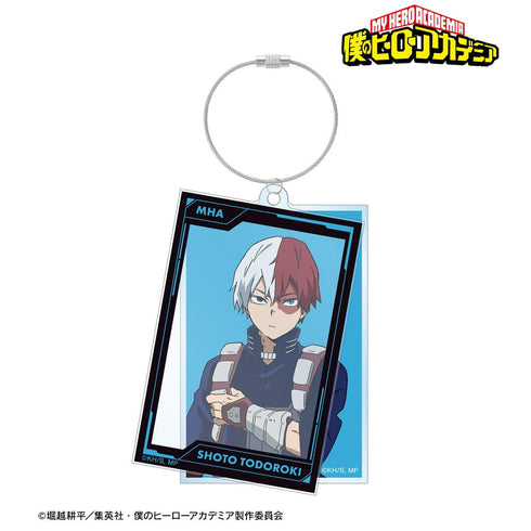 『僕のヒーローアカデミア』轟焦凍 2連ワイヤーBIGアクリルキーホルダー【202508再販】